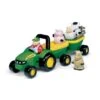 Britains 42947 - John Deere Trekker Met Aanhangers En Dieren (met Geluid)