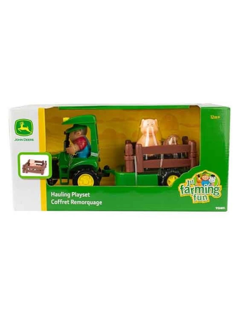 Britains 46922 - Speelset Tractor Met Aanhanger En Dieren 4 Britains 46922 - Speelset Tractor Met Aanhanger En Dieren - Afbeelding 2