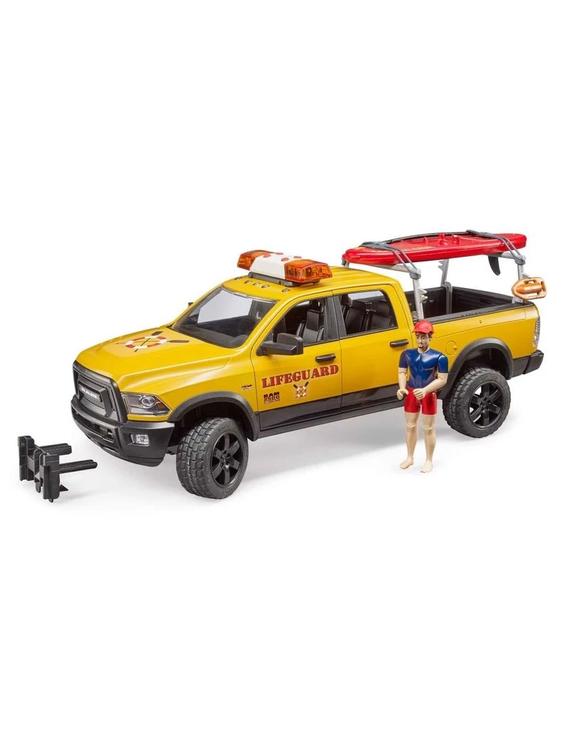 Bruder 02506 - Strandwacht Met RAM 2500 Power Wagon 4 Bruder 02506 - Strandwacht Met RAM 2500 Power Wagon - Afbeelding 2