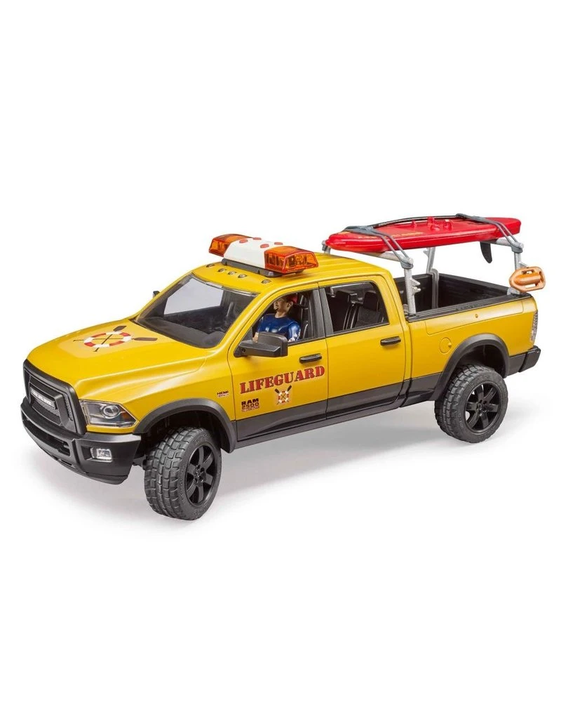 Bruder 02506 - Strandwacht Met RAM 2500 Power Wagon 6 Bruder 02506 - Strandwacht Met RAM 2500 Power Wagon - Afbeelding 4