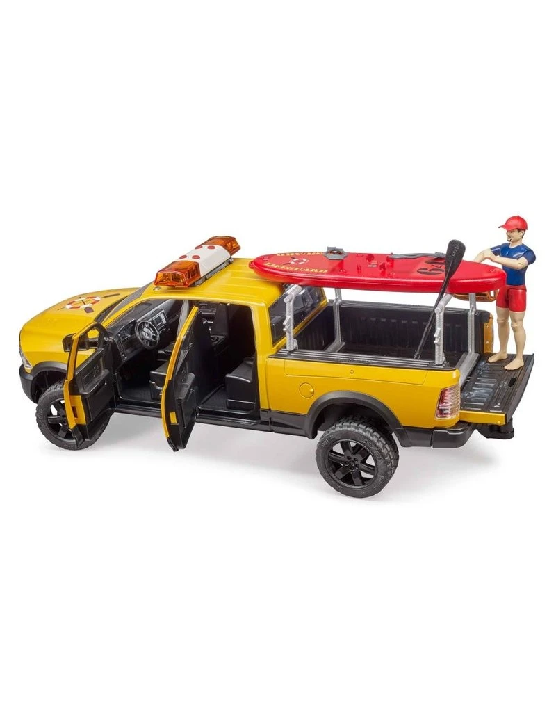 Bruder 02506 - Strandwacht Met RAM 2500 Power Wagon 8 Bruder 02506 - Strandwacht Met RAM 2500 Power Wagon - Afbeelding 6