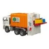 Bruder 02772 - MAN TGA Vuilniswagen Oranje/wit
