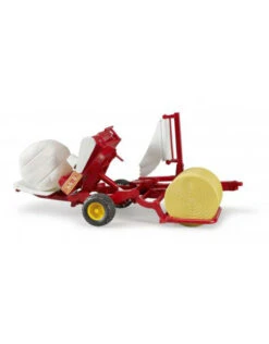 Bruder 2122 - Balenwikkelaar Met Ronde Balen -Speelgoedwinkel bruder bruder 2122 balenwikkelaar met ronde balen 4