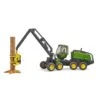 Bruder 2135 - John Deere 1270 G Oogster Met Boomstam -Speelgoedwinkel bruder bruder 2135 john deere 1270 g oogster met b