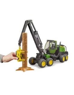 Bruder 2135 - John Deere 1270 G Oogster Met Boomstam 11 Bruder 2135 - John Deere 1270 G Oogster Met Boomstam -Speelgoedwinkel bruder bruder 2135 john deere 1270 g oogster met b 2