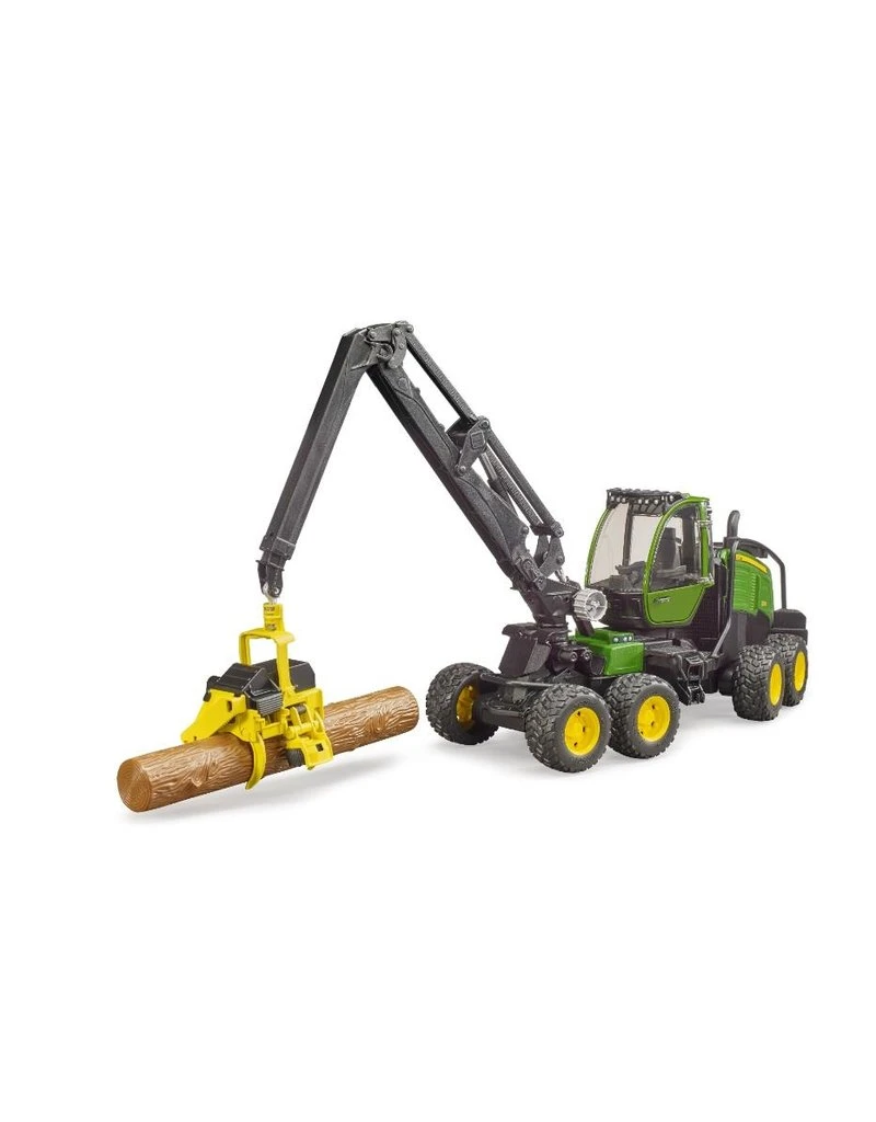 Bruder 2135 - John Deere 1270 G Oogster Met Boomstam 7 Bruder 2135 - John Deere 1270 G Oogster Met Boomstam - Afbeelding 5