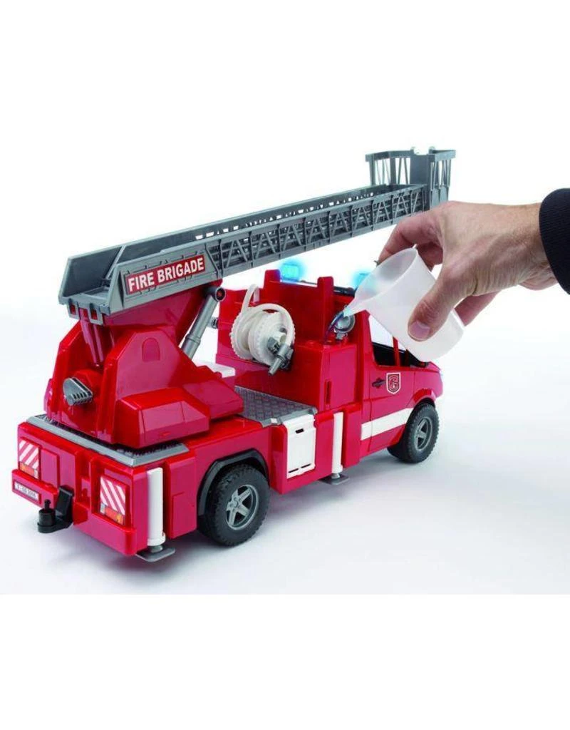 Bruder 2532 - Mercedes Benz Sprinter Brandweer Ladderwagen 4 Bruder 2532 - Mercedes Benz Sprinter Brandweer Ladderwagen - Afbeelding 2