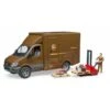 Bruder 2538 - MB Sprinter Met Chauffeur En Accessoires -Speelgoedwinkel bruder bruder 2538 mb sprinter met chauffeur en ac