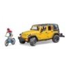 Bruder 2543 - Jeep Wrangler Rubicon Unlimited Met Mountainbike En Speelfiguur -Speelgoedwinkel bruder bruder 2543 jeep wrangler rubicon unlimited