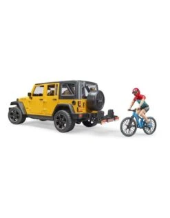 Bruder 2543 - Jeep Wrangler Rubicon Unlimited Met Mountainbike En Speelfiguur -Speelgoedwinkel bruder bruder 2543 jeep wrangler rubicon unlimited 3