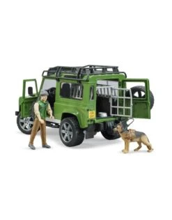 Bruder 2587 - Land Rover Defender Station Wagon Met Boswachter En Hond 12 Bruder 2587 - Land Rover Defender Station Wagon Met Boswachter En Hond -Speelgoedwinkel bruder bruder 2587 land rover defender station wag 4