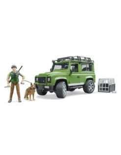 Bruder 2587 - Land Rover Defender Station Wagon Met Boswachter En Hond 13 Bruder 2587 - Land Rover Defender Station Wagon Met Boswachter En Hond -Speelgoedwinkel bruder bruder 2587 land rover defender station wag 5