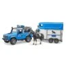 Bruder 2588 - Politieset Land Rover + Paardentrailer 2 Bruder 2588 - Politieset Land Rover + Paardentrailer -Speelgoedwinkel bruder bruder 2588 politieset land rover paardentr