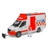 Bruder 2676 - MB Sprinter Ambulance Met Chauffeur -Speelgoedwinkel bruder bruder 2676 mb sprinter ambulance met chauf