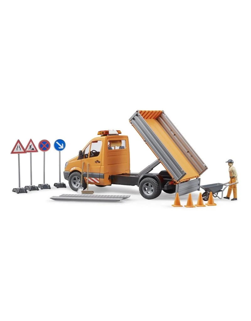 Bruder 2677 - MB Sprinter Wegwerk En Accessoires 7 Bruder 2677 - MB Sprinter Wegwerk En Accessoires - Afbeelding 5