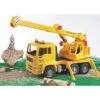 Bruder 2754 - MAN Kraanauto Geel