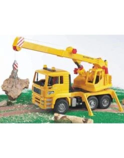 Bruder 2754 - MAN Kraanauto Geel