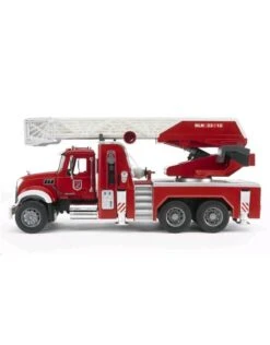 Bruder 2821 - Mack Brandweer Ladderwagen Met Waterpomp
