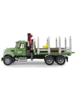 Bruder 2824 - Mack Granite Houttransporter Met Laadkraan En Bomen -Speelgoedwinkel bruder bruder 2824 mack granite houttransporter me 3
