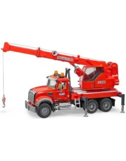 Bruder 2826 - MACK Granite Kraan- LKW Met Licht- En Geluidsmodule -Speelgoedwinkel bruder bruder 2826 mack granite kraan lkw met lich 2