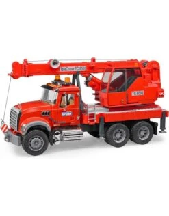 Bruder 2826 - MACK Granite Kraan- LKW Met Licht- En Geluidsmodule