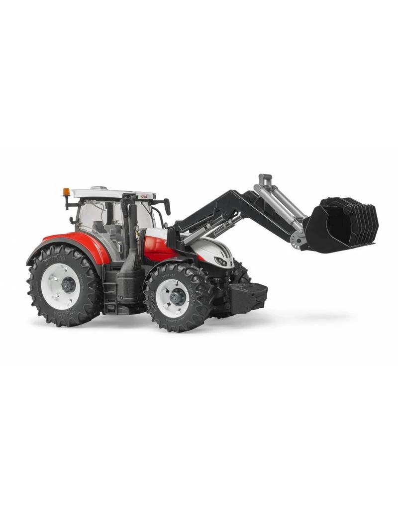 Bruder 3181 - Steyr 6300 Terrus CVT Met Frontlader 4 Bruder 3181 - Steyr 6300 Terrus CVT Met Frontlader - Afbeelding 2