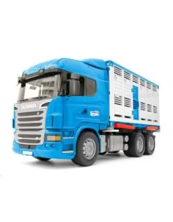 Bruder 3549 - Scania R-vrachtwagen Voor Veetransport Met 1 Koe -Speelgoedwinkel bruder bruder 3549 scania r vrachtwagen voor veetr 2