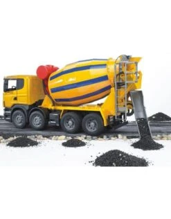 Bruder 3554 - Scania R-Serie Vrachtwagen Betonmixer -Speelgoedwinkel bruder bruder 3554 scania r serie vrachtwagen beto 2