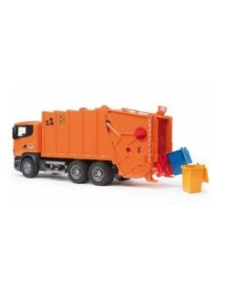 Bruder 3560 - Scania R Vuilnisauto Oranje