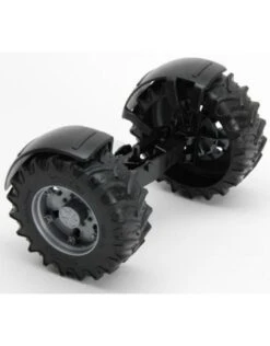 Bruder 43080 - Vooras 3000-serie ZILVER Velg Voor Deutz, Same & Lamborghini