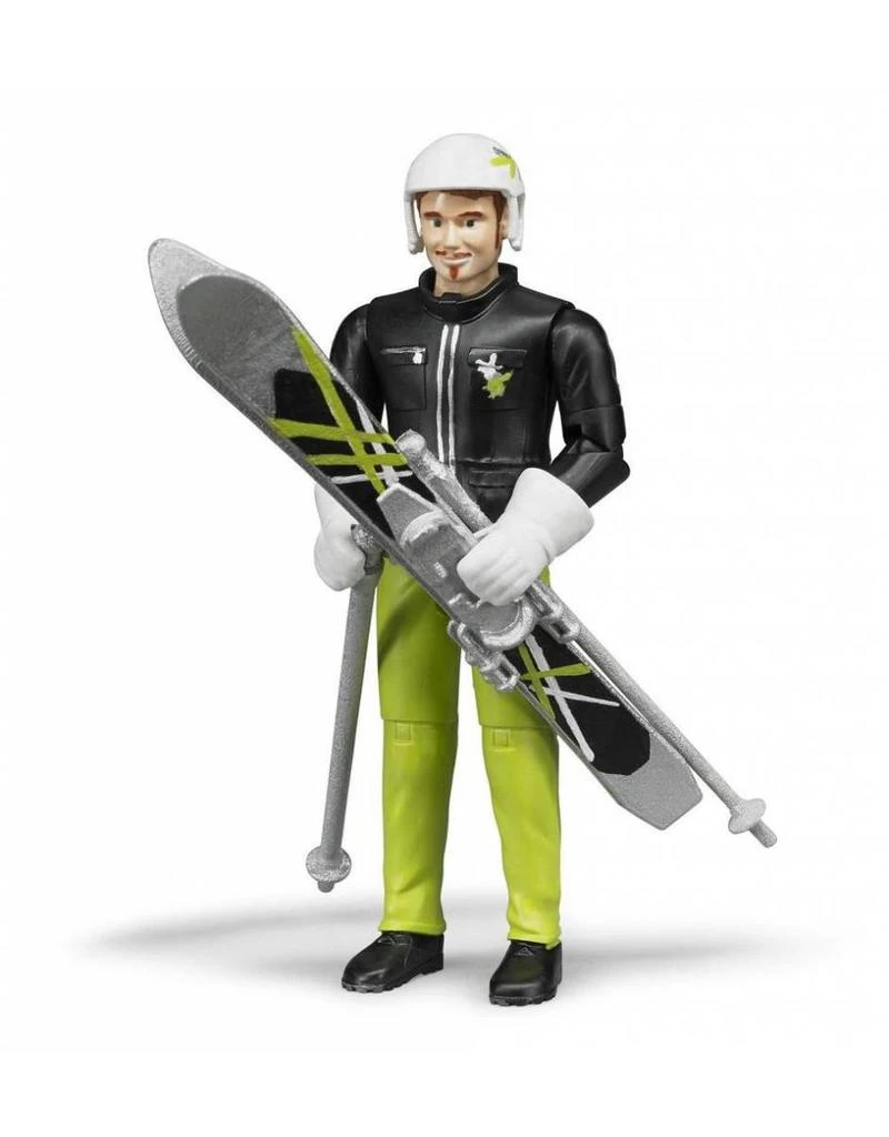 Bruder 60040 - Speelfiguur Skiër Met Accessoires 4 Bruder 60040 - Speelfiguur Skiër Met Accessoires - Afbeelding 2