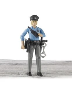 Bruder 60430 - Speelfiguur Politievrouw, Blank Met Toebehoren -Speelgoedwinkel bruder bruder 60430 speelfiguur politievrouw blank 1