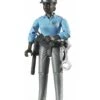 Bruder 60431 - Speelfiguur Politievrouw, Donker Met Toebehoren -Speelgoedwinkel bruder bruder 60431 speelfiguur politievrouw donke