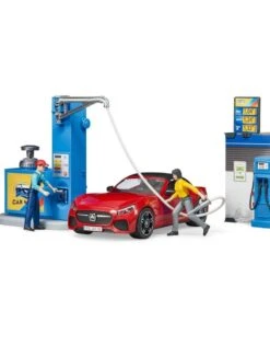 Bruder 62111 - Tankstation Met Wasplaats 14 Bruder 62111 - Tankstation Met Wasplaats -Speelgoedwinkel bruder bruder 62111 tankstation met wasplaats 5