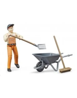 Bruder 62130 - Figurenset Weg-/ Gemeentewerker Met Accessoires 10 Bruder 62130 - Figurenset Weg-/ Gemeentewerker Met Accessoires -Speelgoedwinkel bruder bruder 62130 figurenset weg gemeentewerker 3