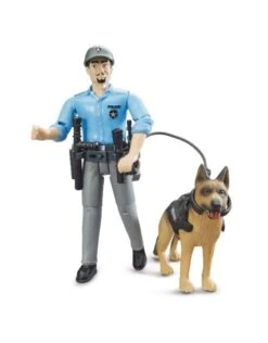 Bruder 62150 - Politie Speelfiguur Met Hond -Speelgoedwinkel bruder bruder 62150 politie speelfiguur met hond 2