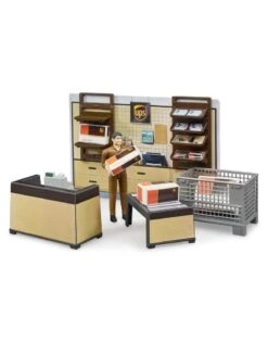 Bruder 62250 - UPS Pakketshop -Speelgoedwinkel bruder bruder 62250 ups pakketshop 5
