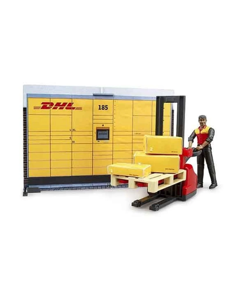Bruder 62251 - DHL Pakketshop 6 Bruder 62251 - DHL Pakketshop - Afbeelding 4