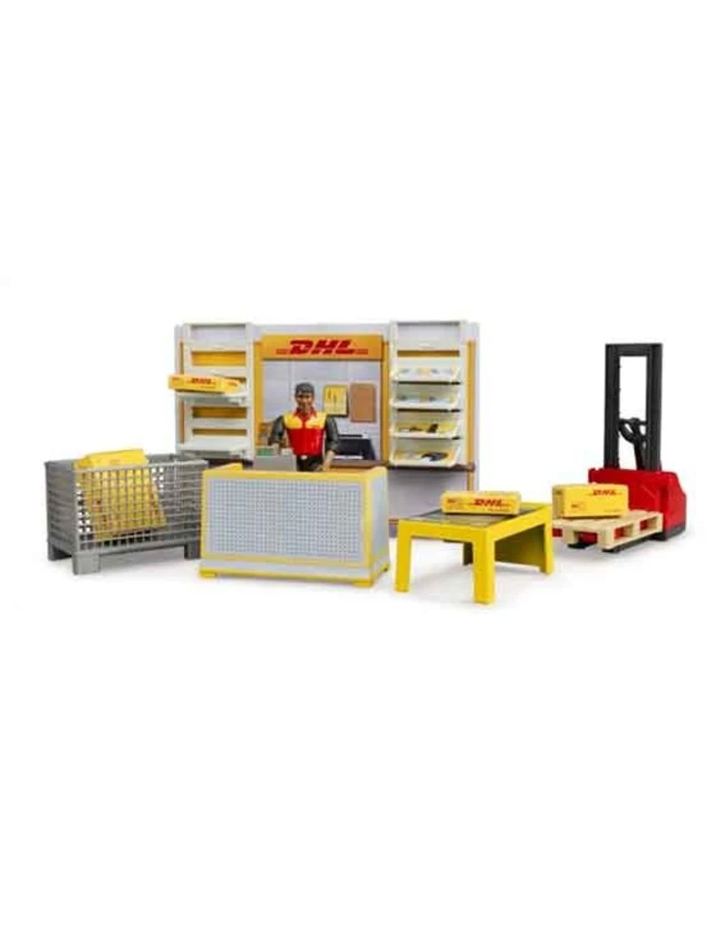 Bruder 62251 - DHL Pakketshop 3 Bruder 62251 - DHL Pakketshop