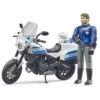 Bruder 62731 - Ducati Scrambler En Politieagent -Speelgoedwinkel bruder bruder 62731 ducati scrambler en politieage