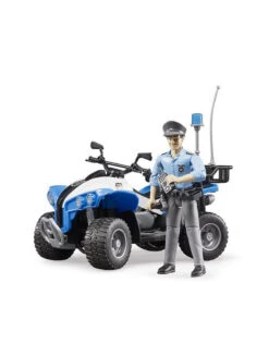 Bruder 63010 - Politie Quad Met Agent En Accessoires -Speelgoedwinkel bruder bruder 63010 politie quad met agent en acce 1