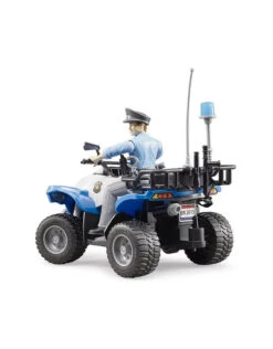 Bruder 63010 - Politie Quad Met Agent En Accessoires -Speelgoedwinkel bruder bruder 63010 politie quad met agent en acce 2