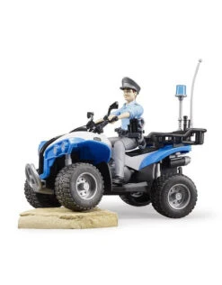 Bruder 63010 - Politie Quad Met Agent En Accessoires -Speelgoedwinkel bruder bruder 63010 politie quad met agent en acce 3