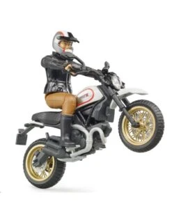 Bruder 63051 - Ducati Scrambler Sled En Berijder -Speelgoedwinkel bruder bruder 63051 ducati scrambler sled en berij 2
