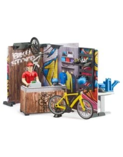 Bruder 63120 - Fietsenwinkel Met Werkplaats -Speelgoedwinkel bruder bruder 63120 fietsenwinkel met werkplaats 3