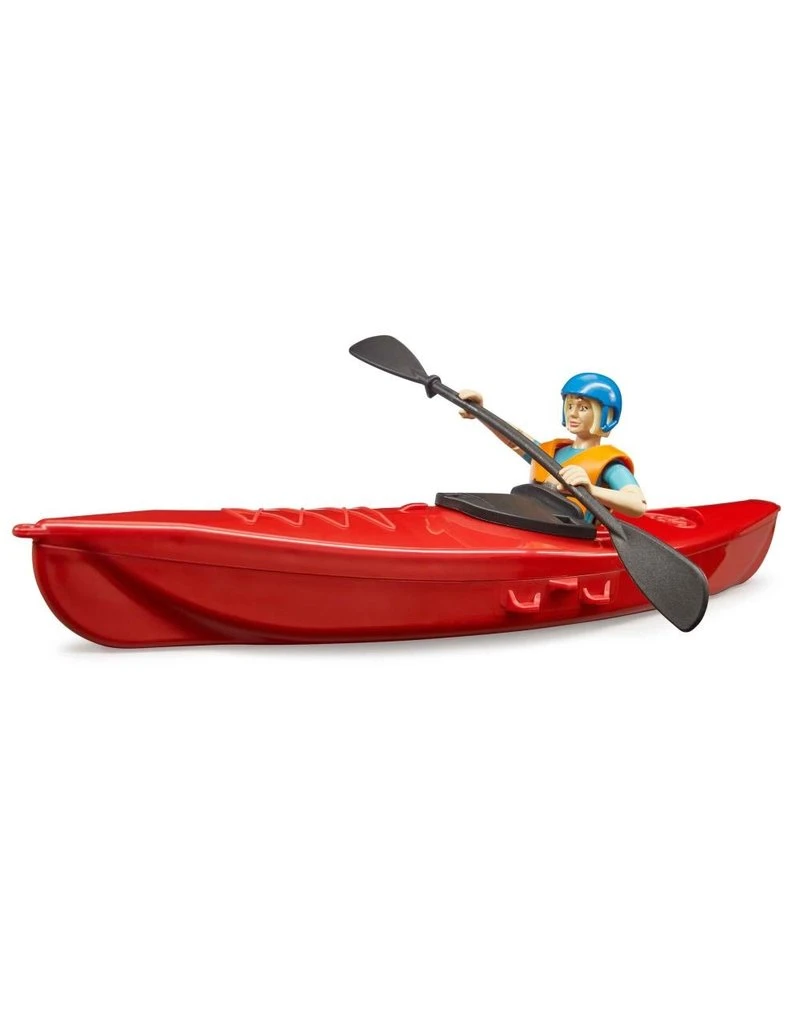 Bruder 63155 - Kajak Met Speelfiguur 3 Bruder 63155 - Kajak Met Speelfiguur