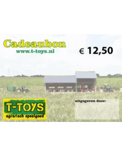 Cadeaubon T.w.v. €12,50