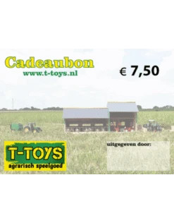 Cadeaubon T.w.v. €7,50
