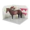 Kids Globe 610205 - Paarden Wasbox Roze 1:24 (geschikt Voor Schleich) -Speelgoedwinkel kids globe 610205 paarden wasbox roze 124 geschikt