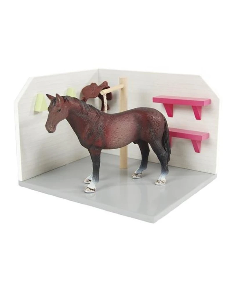 Kids Globe 610205 - Paarden Wasbox Roze 1:24 (geschikt Voor Schleich) 3 Kids Globe 610205 - Paarden Wasbox Roze 1:24 (geschikt Voor Schleich)